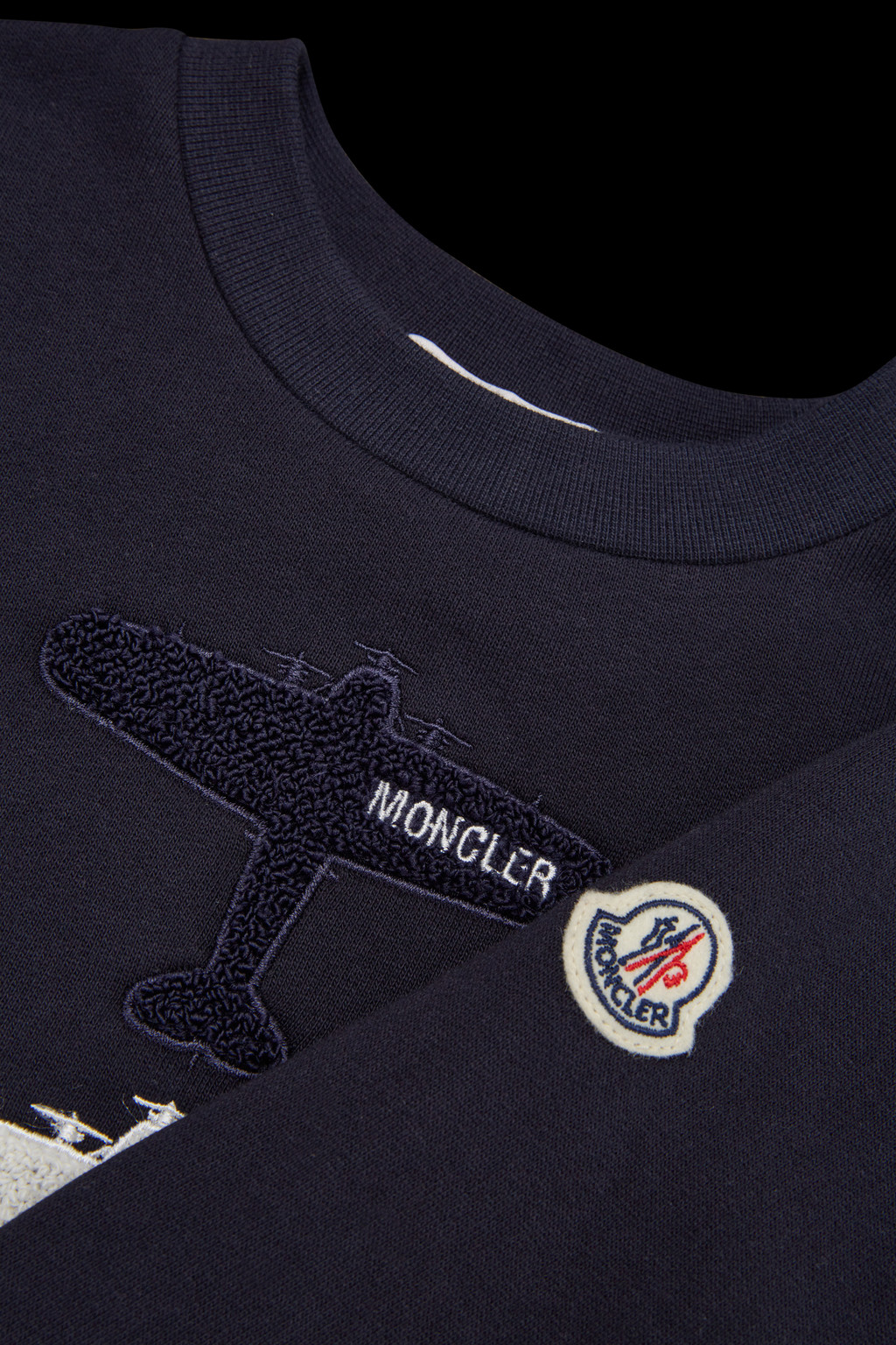 Airplane Motif Sweatshirt