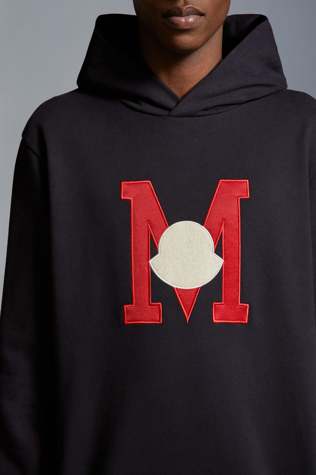 Embroidered Monogram Hoodie