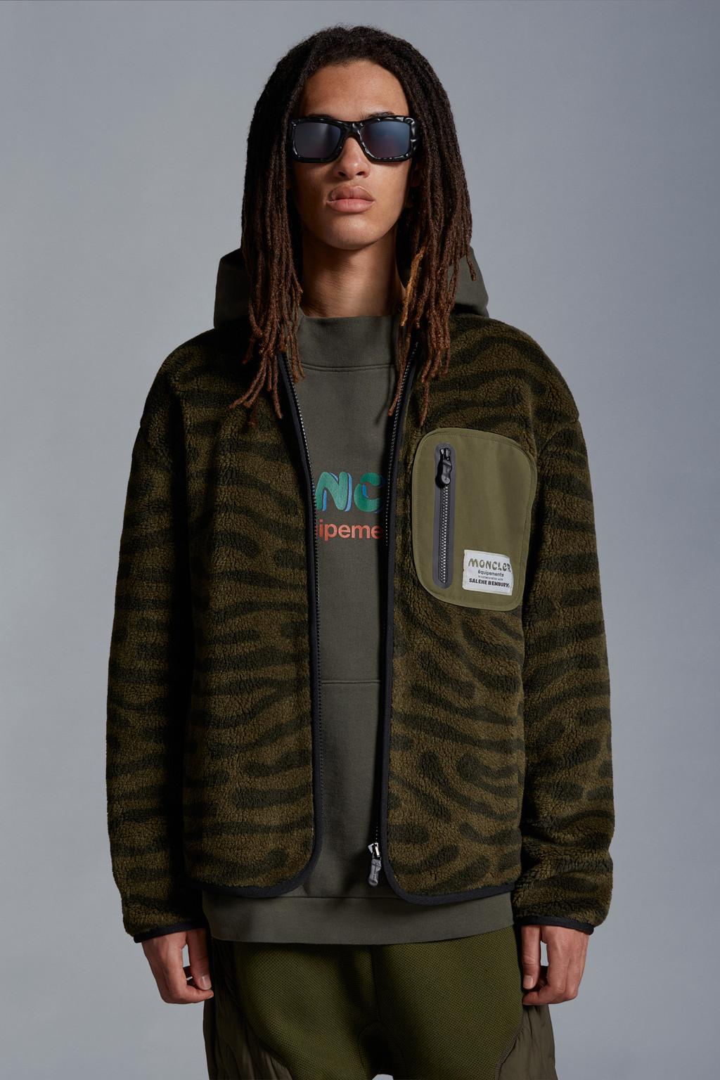 Teddy Zip-Up Sweatshirt