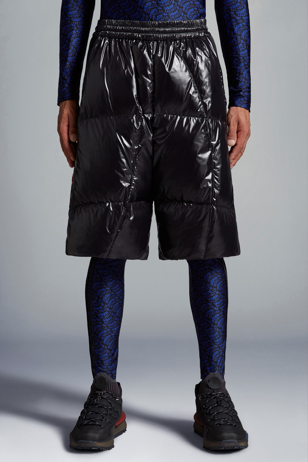 Down-Filled Bermuda Shorts