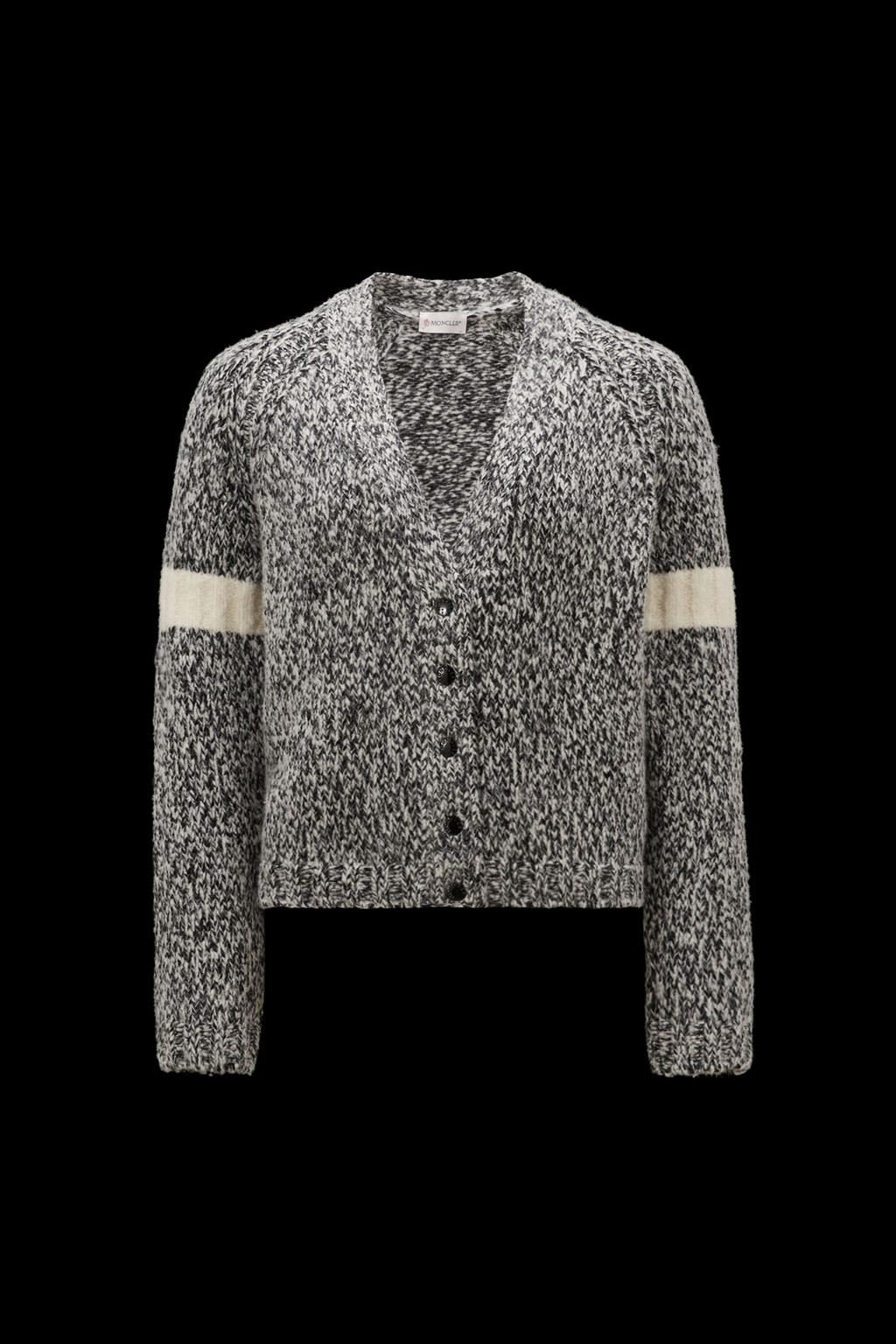 Mouliné Wool Cardigan