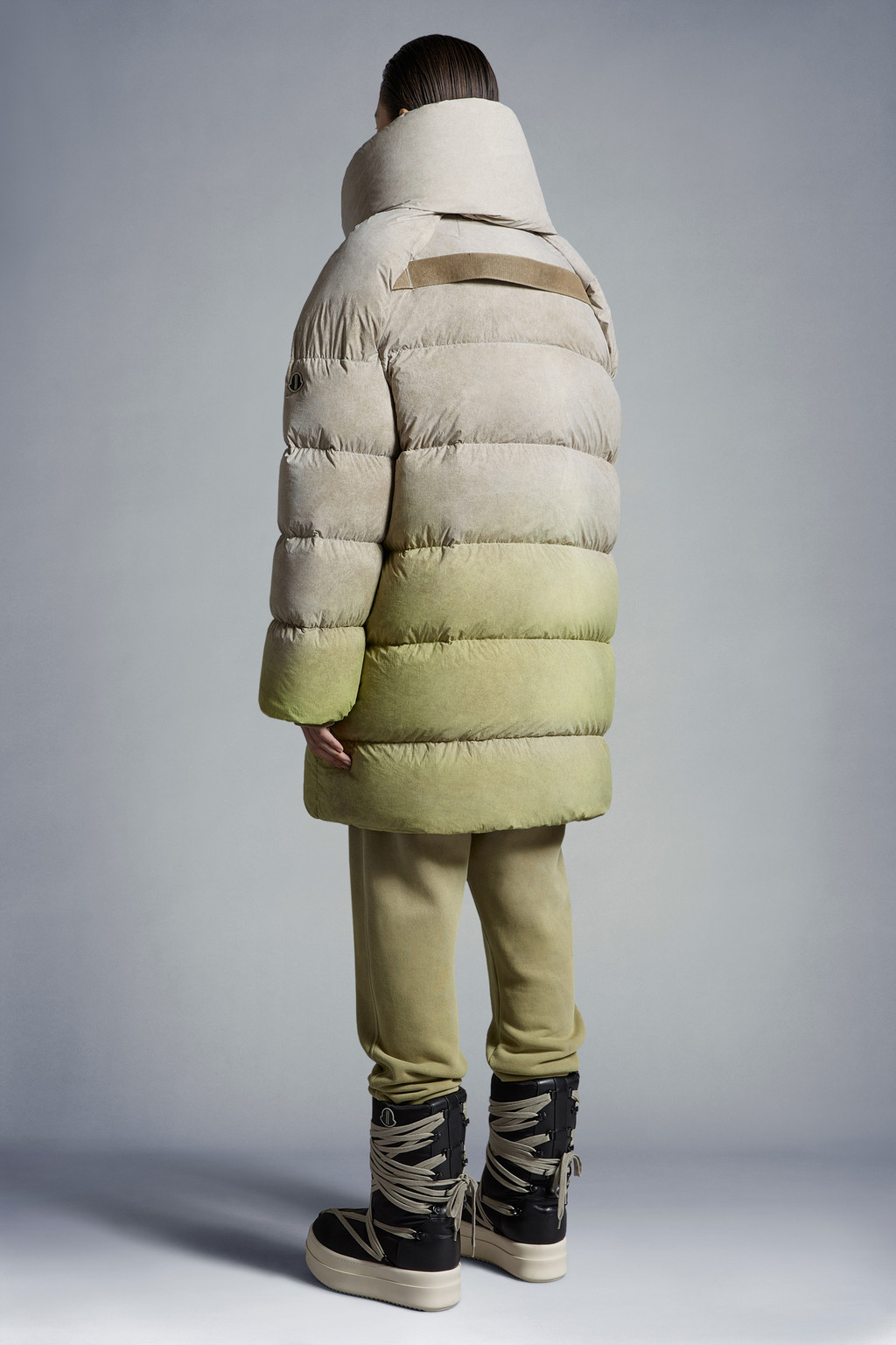 Convertible Long Down Jacket