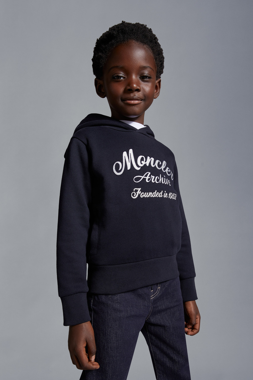 Embroidered Logo Hoodie