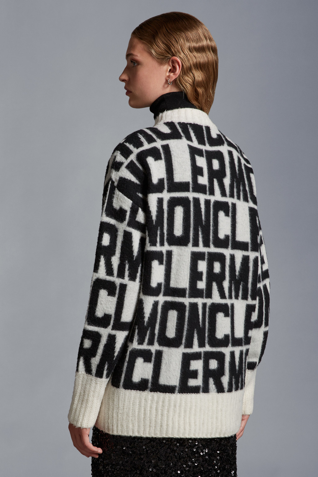 Logo Wool Jacquard Sweater