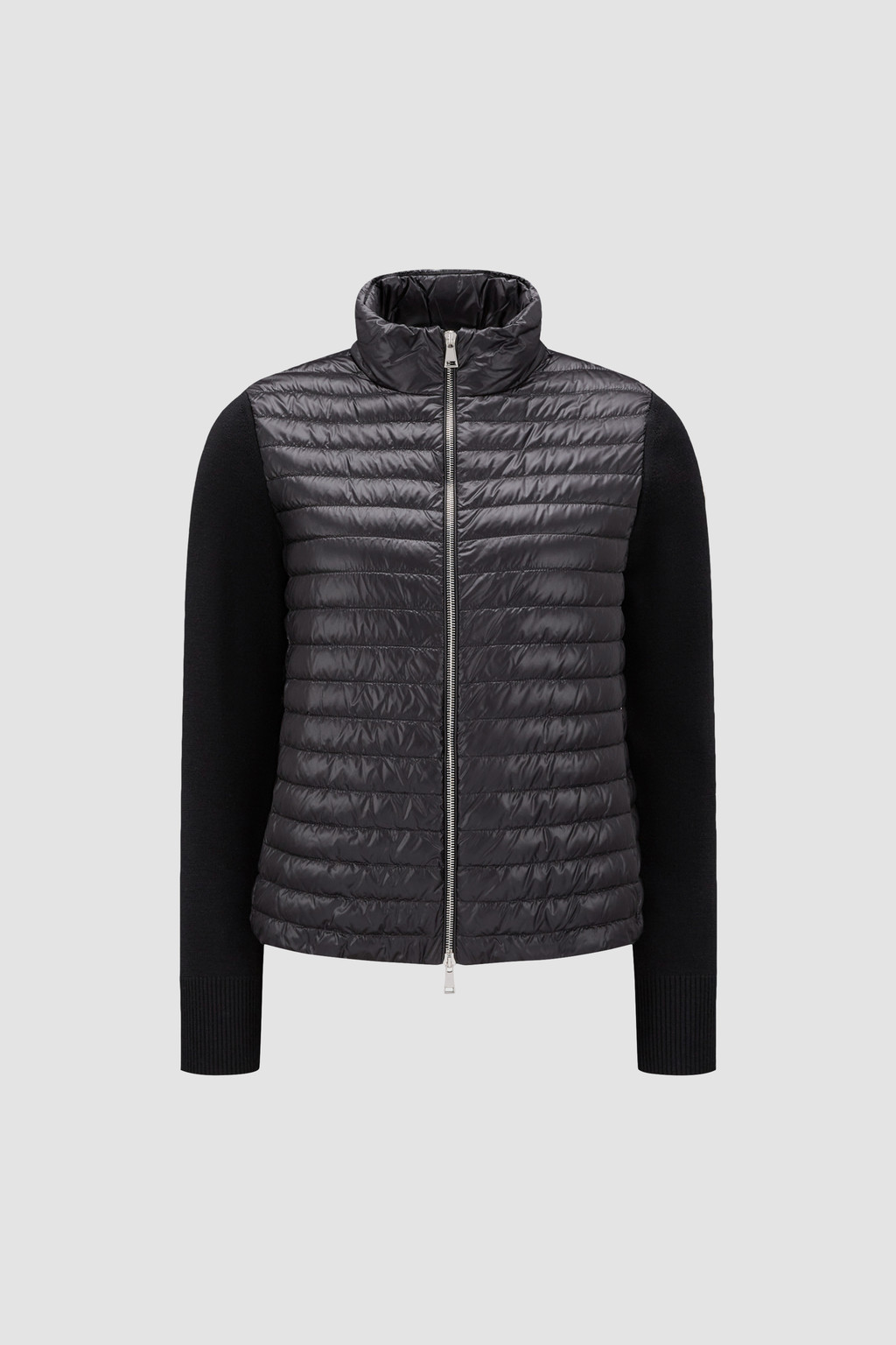 Padded Wool Cardigan