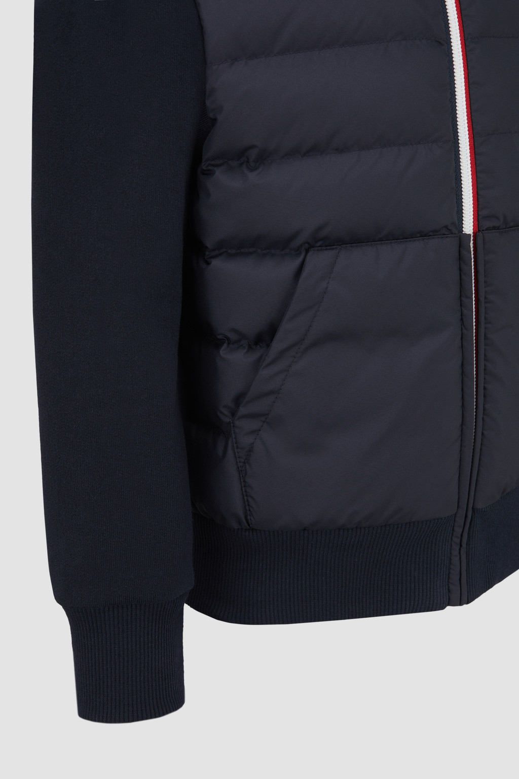 Padded Zip-Up Hoodie