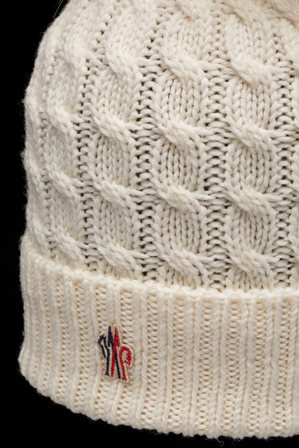 Wool Beanie With Pom Pom