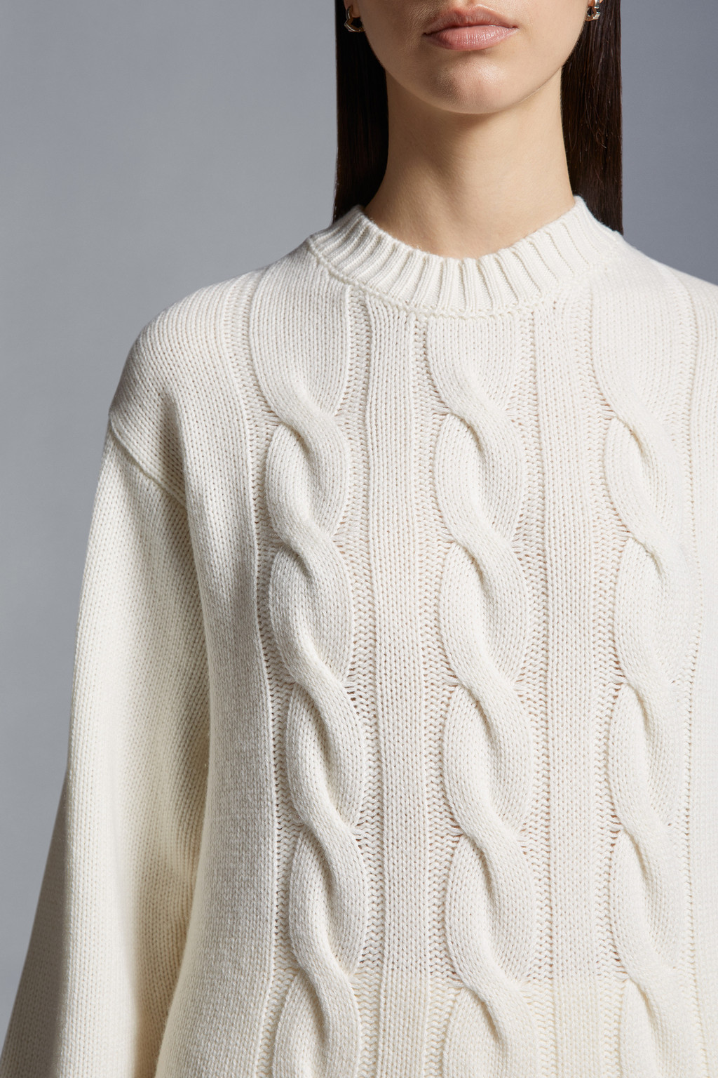 Cable Knit Cashmere Sweater