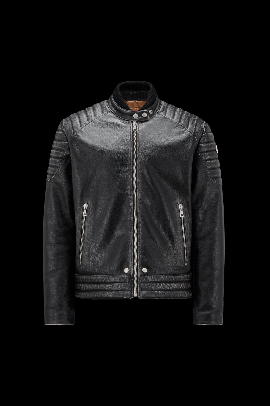 Vicsek Leather Down Jacket