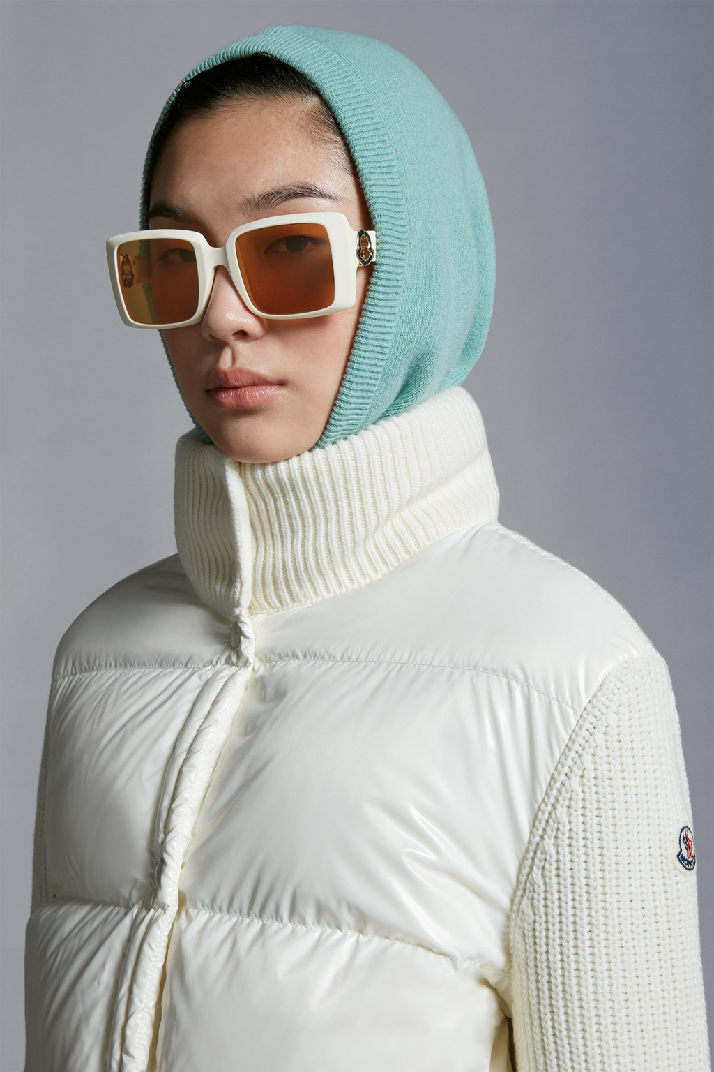 Padded Wool Cardigan