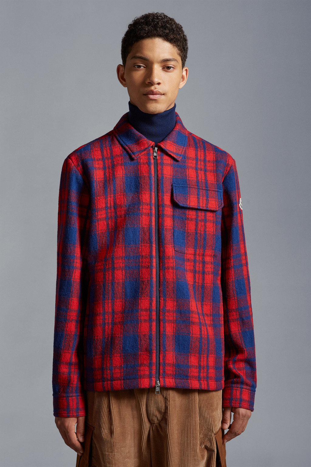 Plaid Wool Shirt