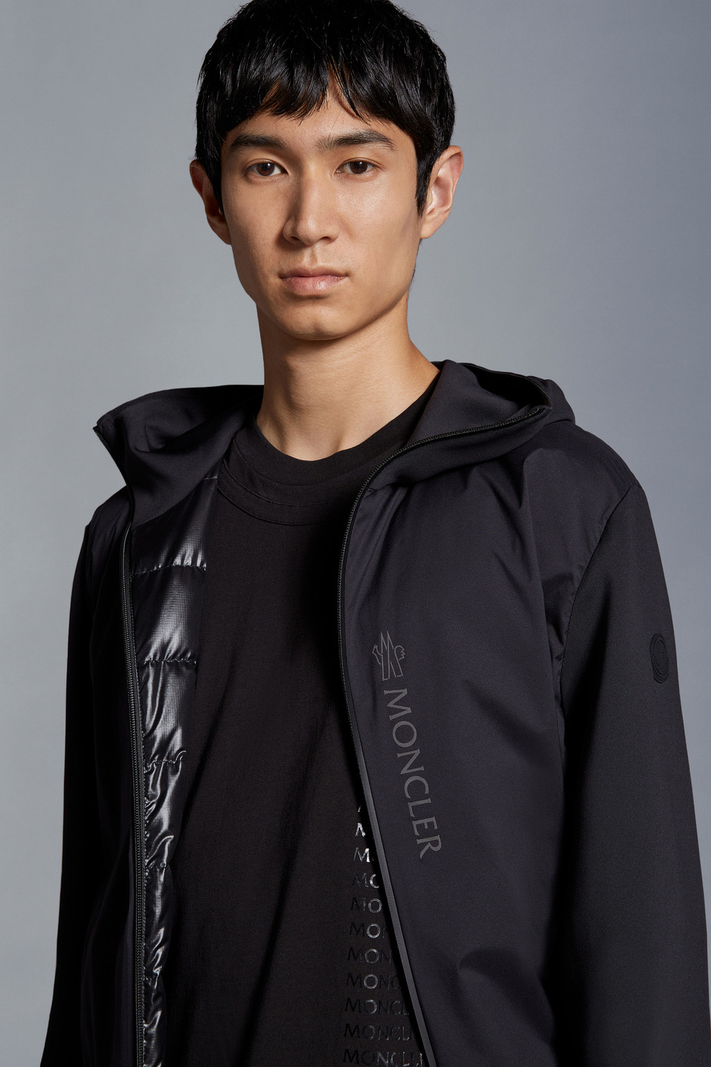 Padded Zip-Up Hoodie