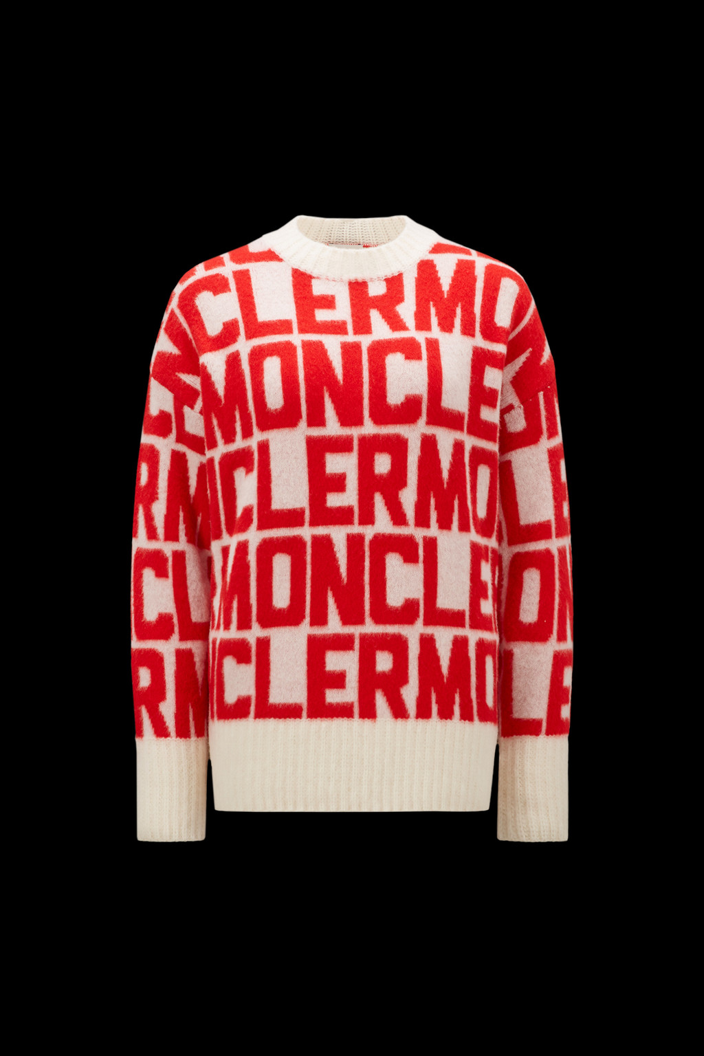 Logo Wool Jacquard Sweater