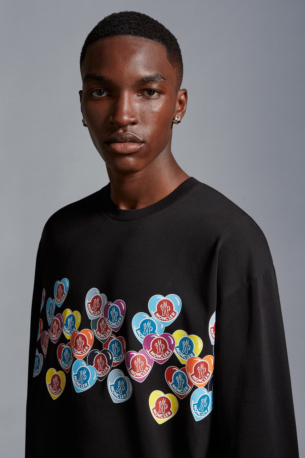 Moncoeur Motif Long Sleeve T-shirt