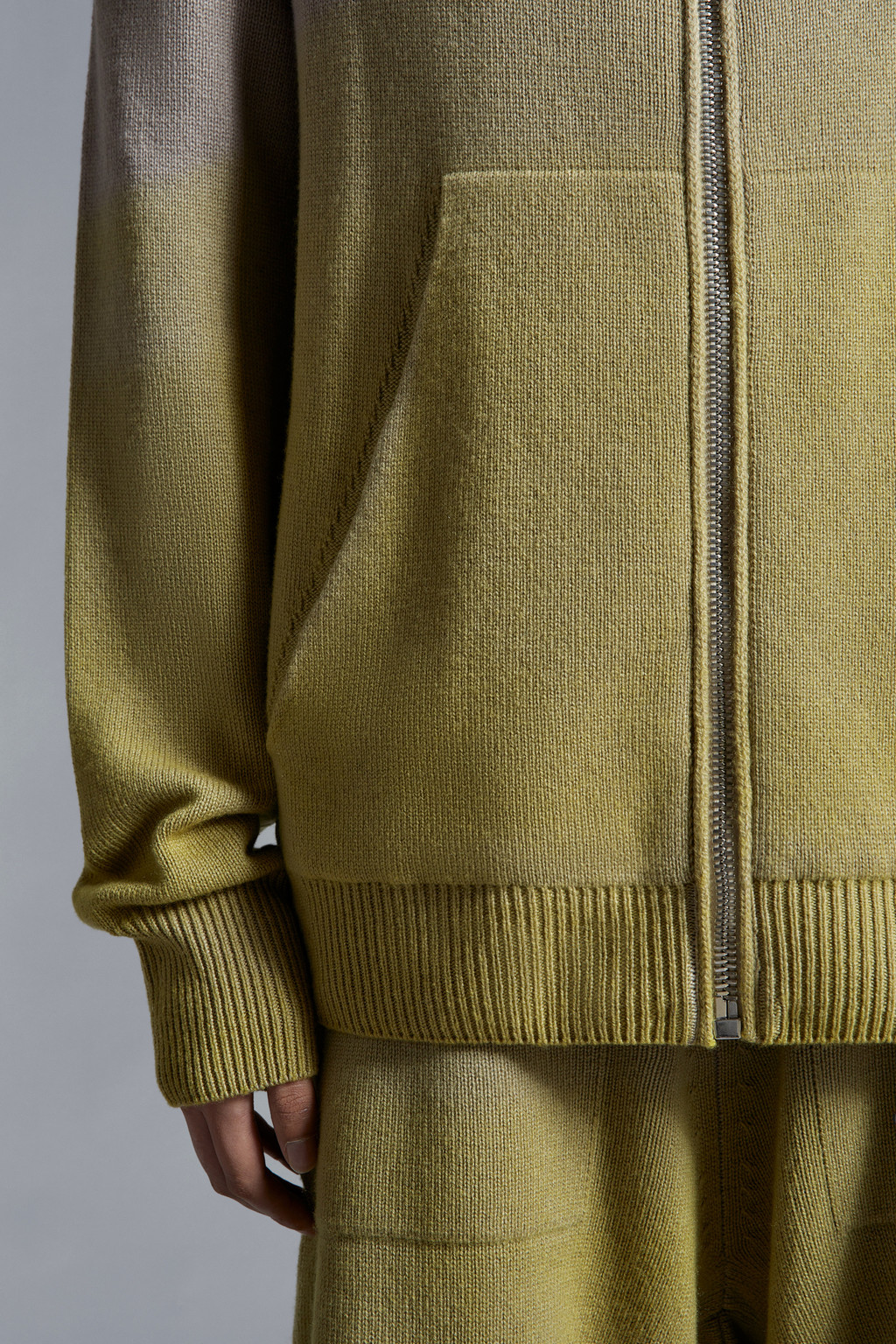 Cashmere Zip-Up Hoodie