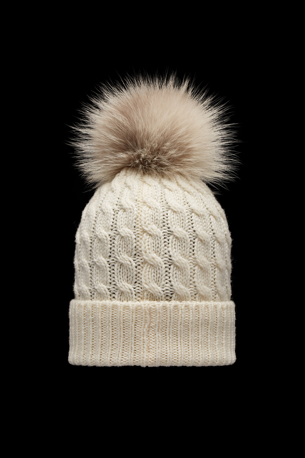 Wool Beanie With Pom Pom