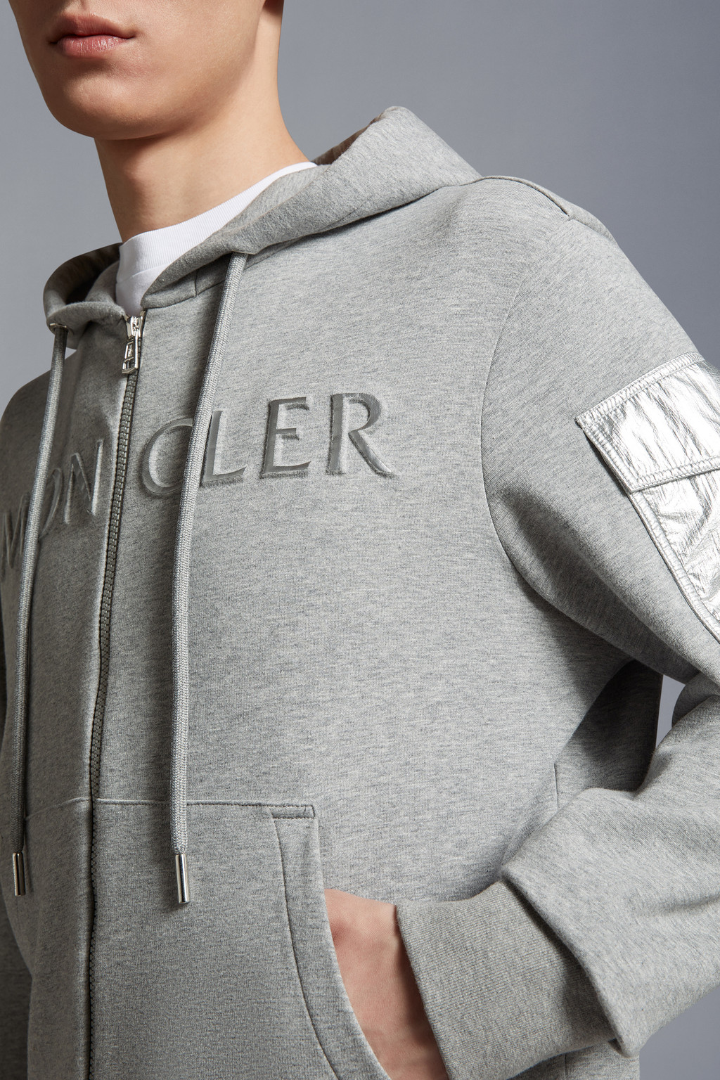 Embossed Logo Hoodie