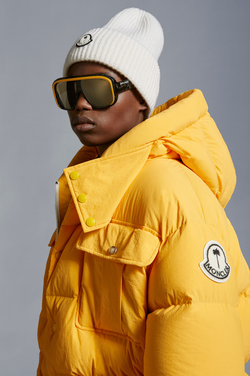 Pentaflake Long Down Jacket