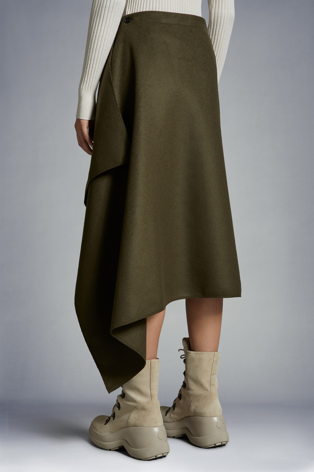 Wool Wrap Skirt