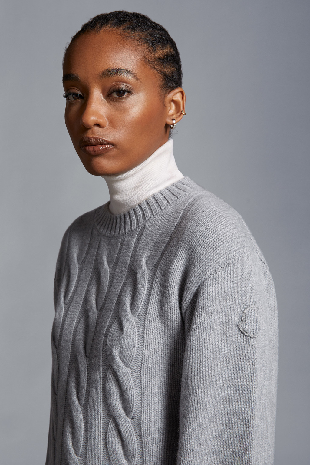 Cable Knit Cashmere Sweater