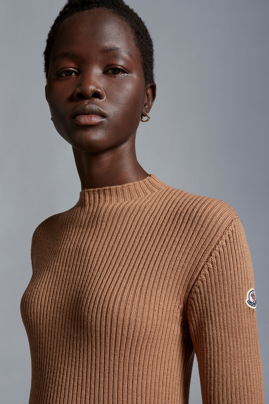 Knit Wool Midi Dress