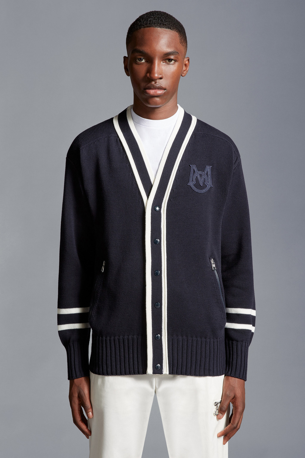 Monogram Cotton Cardigan