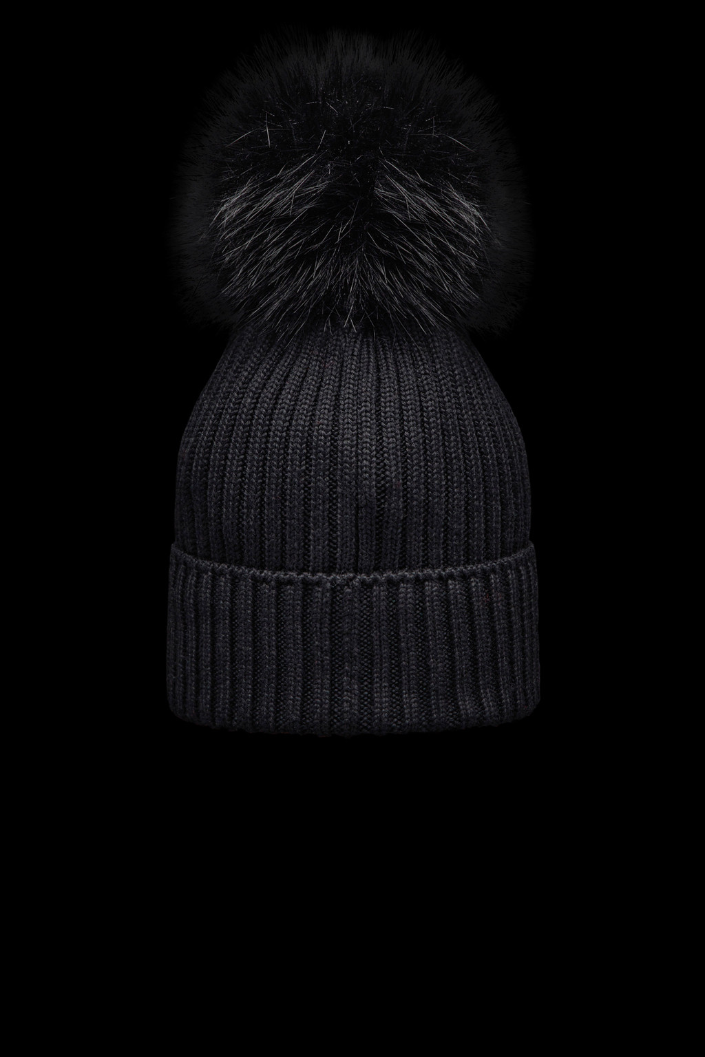 Wool Beanie with Pom Pom