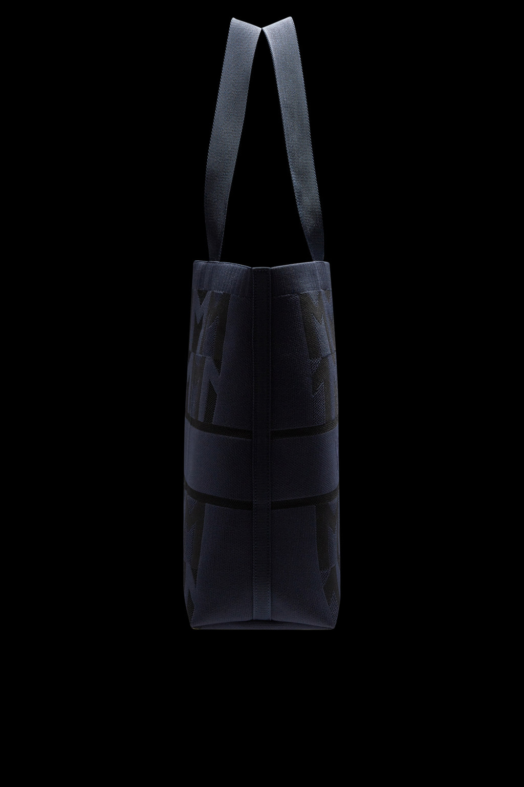 Monogram Knit Tote Bag