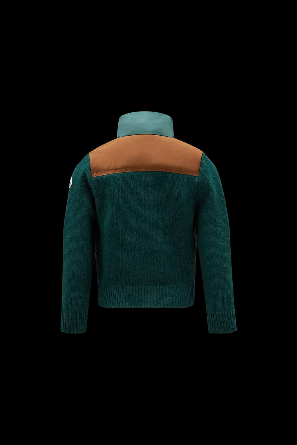 Padded Wool Cardigan