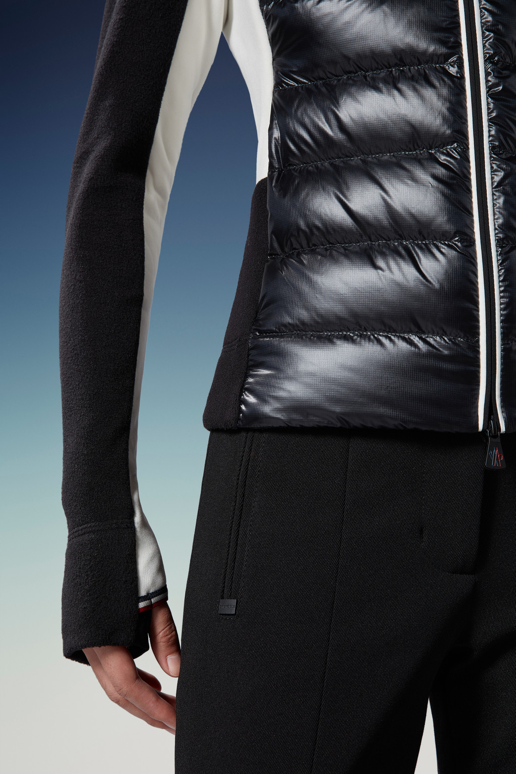 Padded Fleece Cardigan