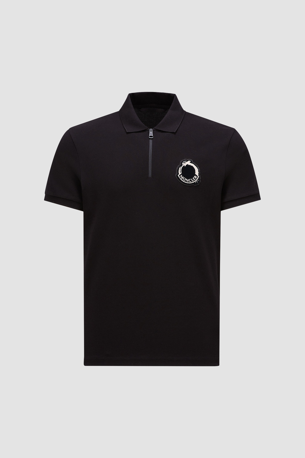 Logo Patch Polo Shirt