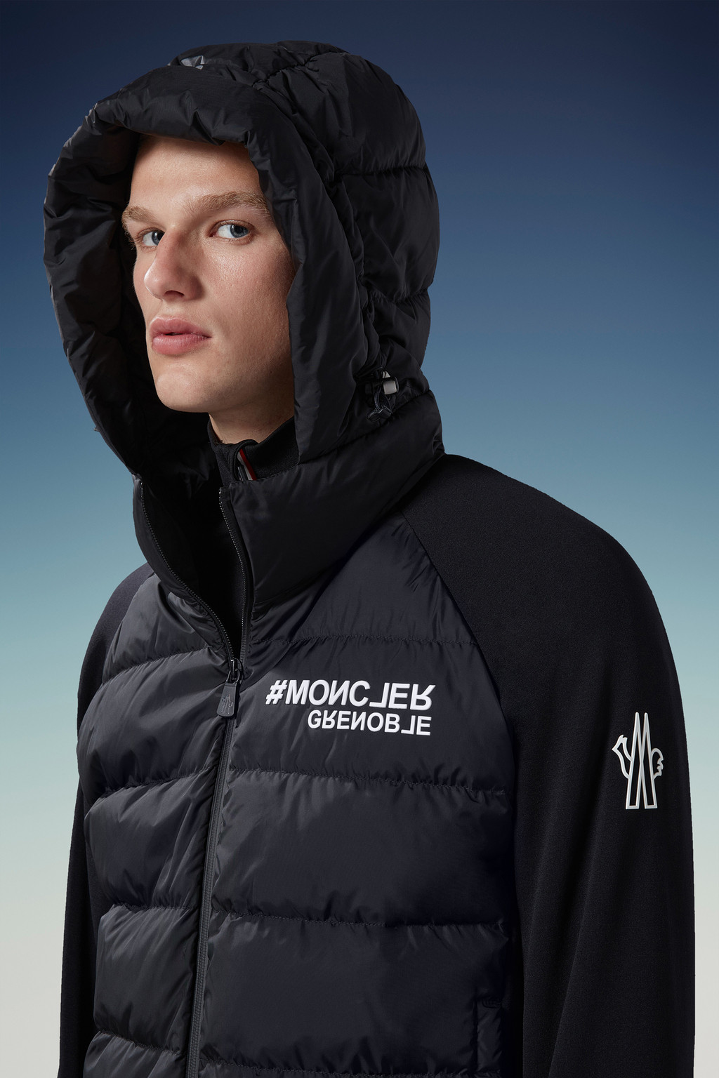 Padded Zip-Up Hoodie