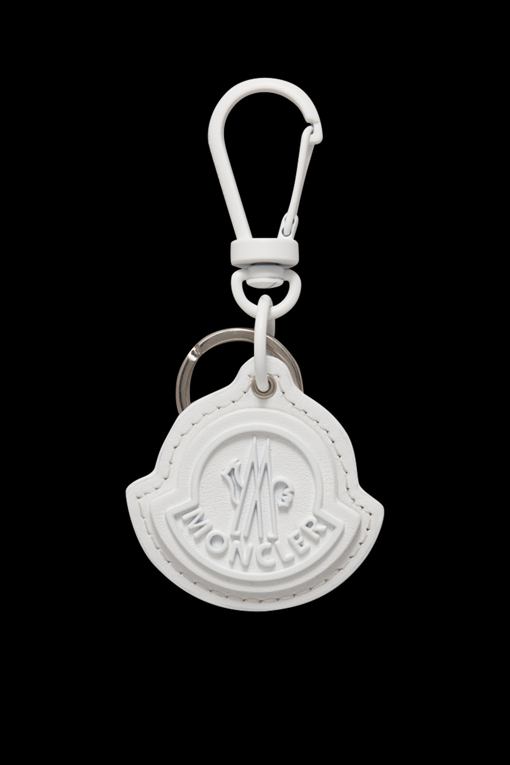 Logo Leather Key Ring