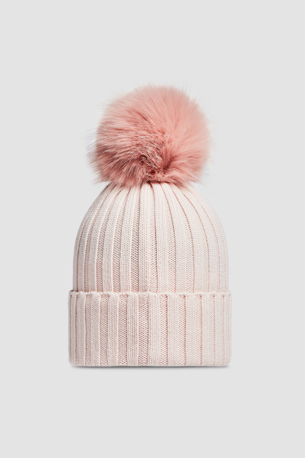 Wool Beanie with Pom Pom