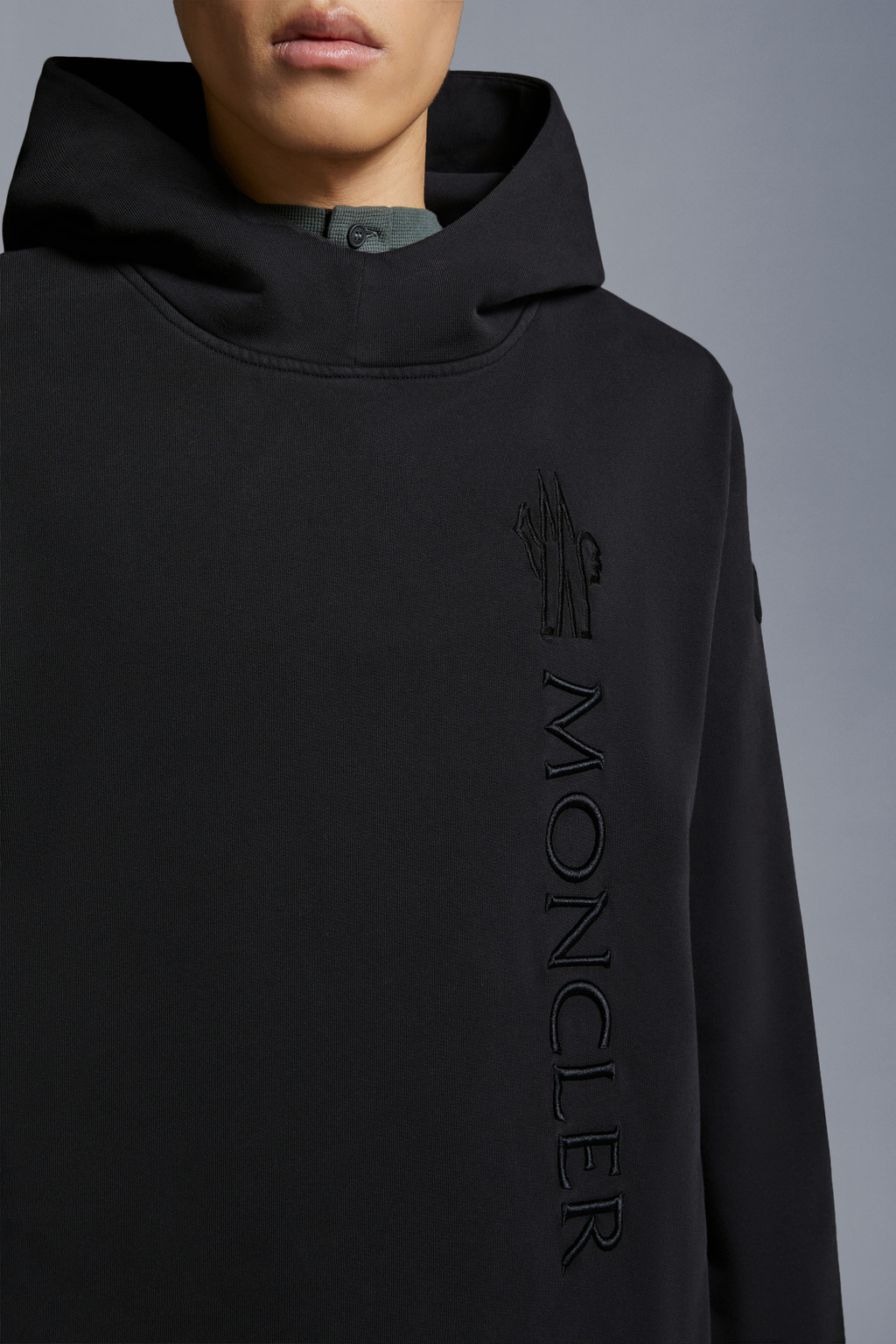 Embroidered Logo Hoodie