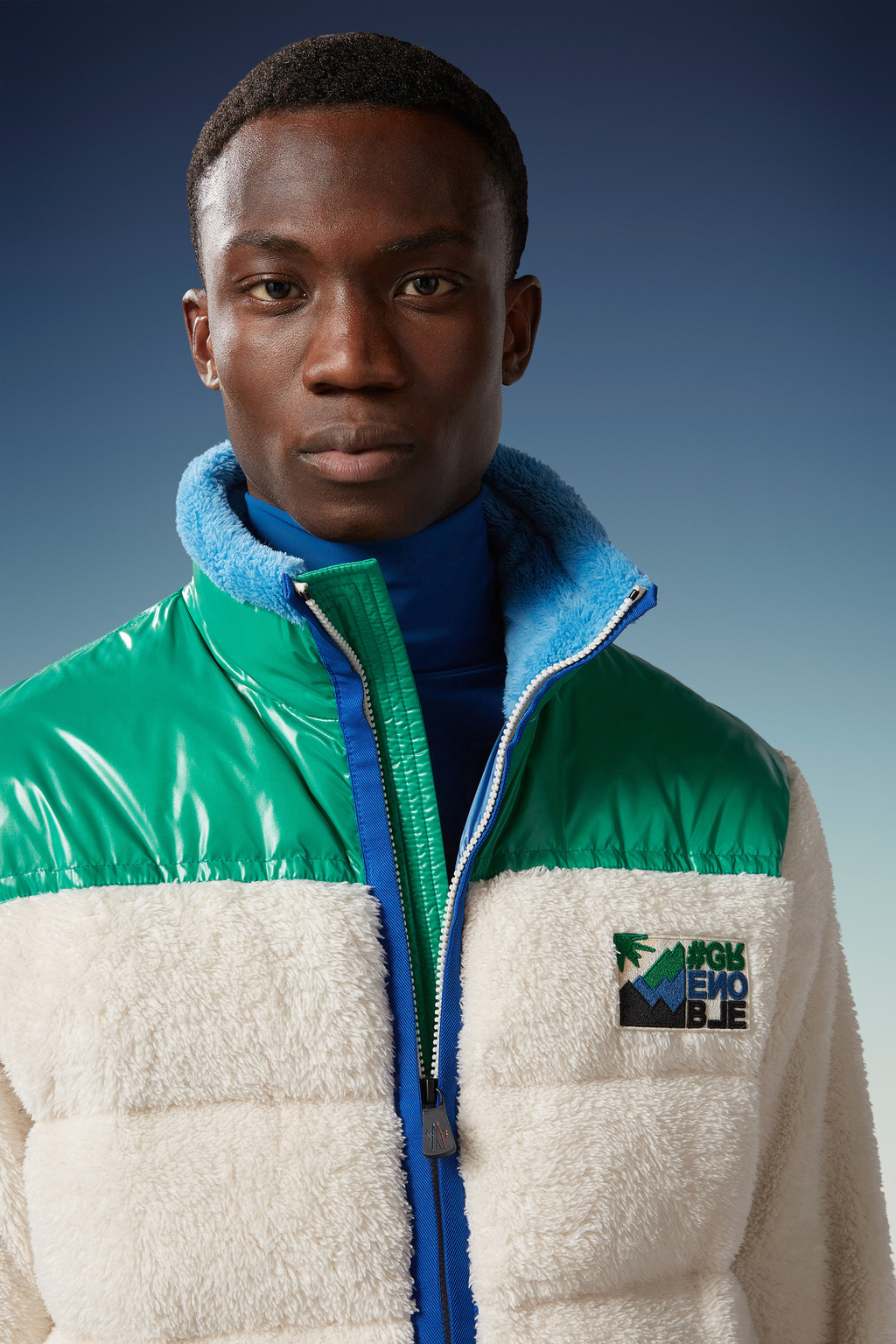 Padded Fleece Zip-Up Sweatshirt