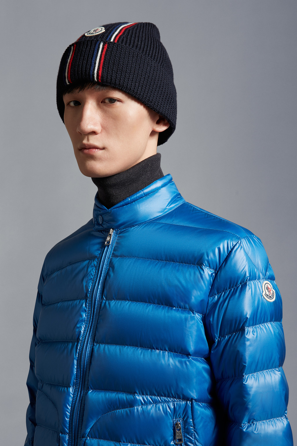 Tricolor Wool Beanie