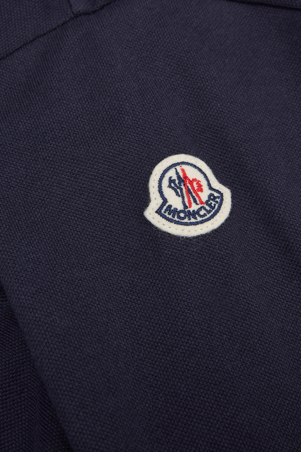Logo Long Sleeve Polo Shirt