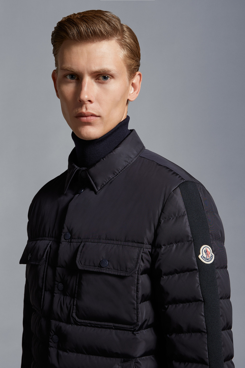 Inter x Moncler Down Shacket