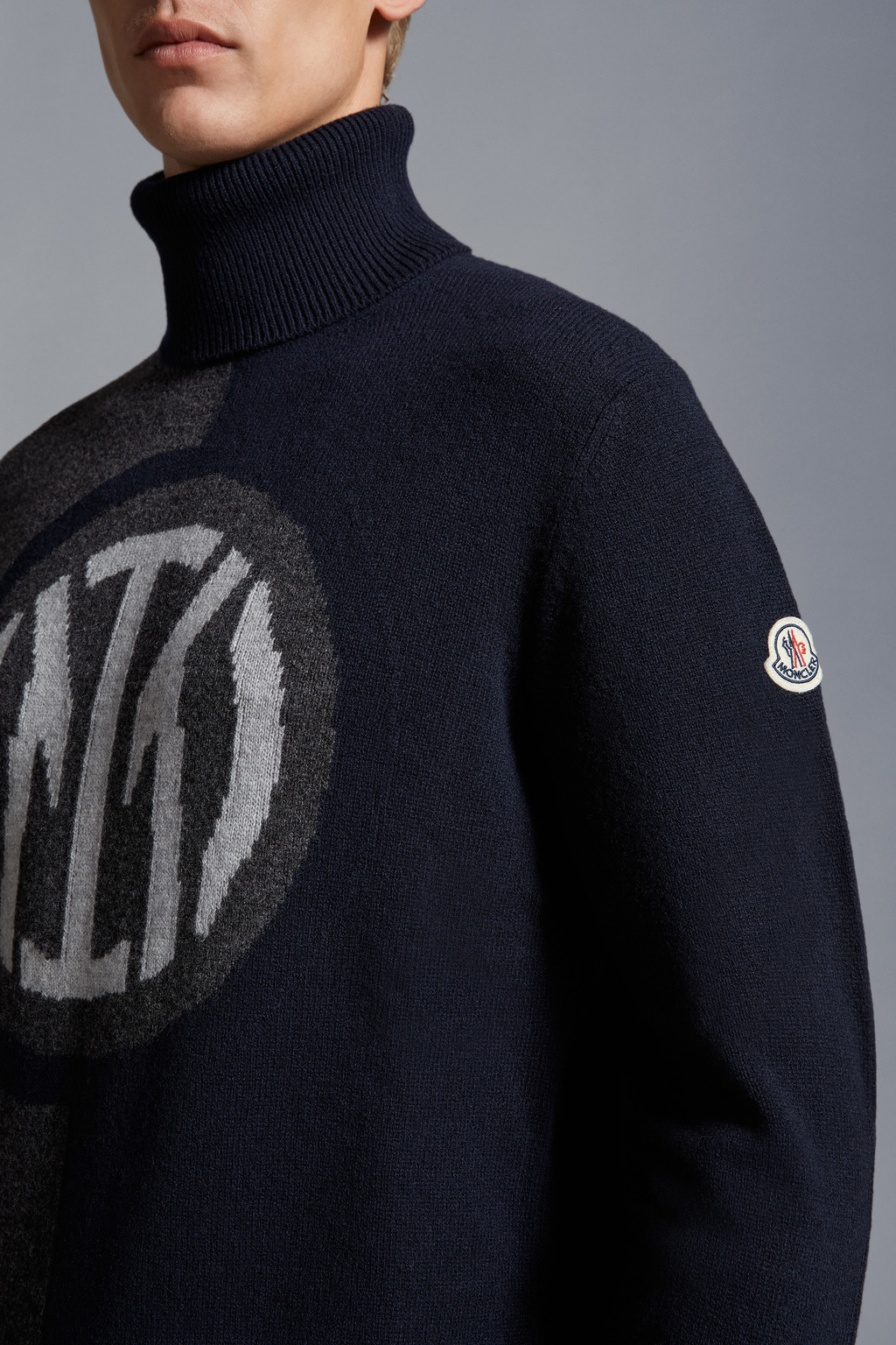 Inter x Moncler Turtleneck Sweater