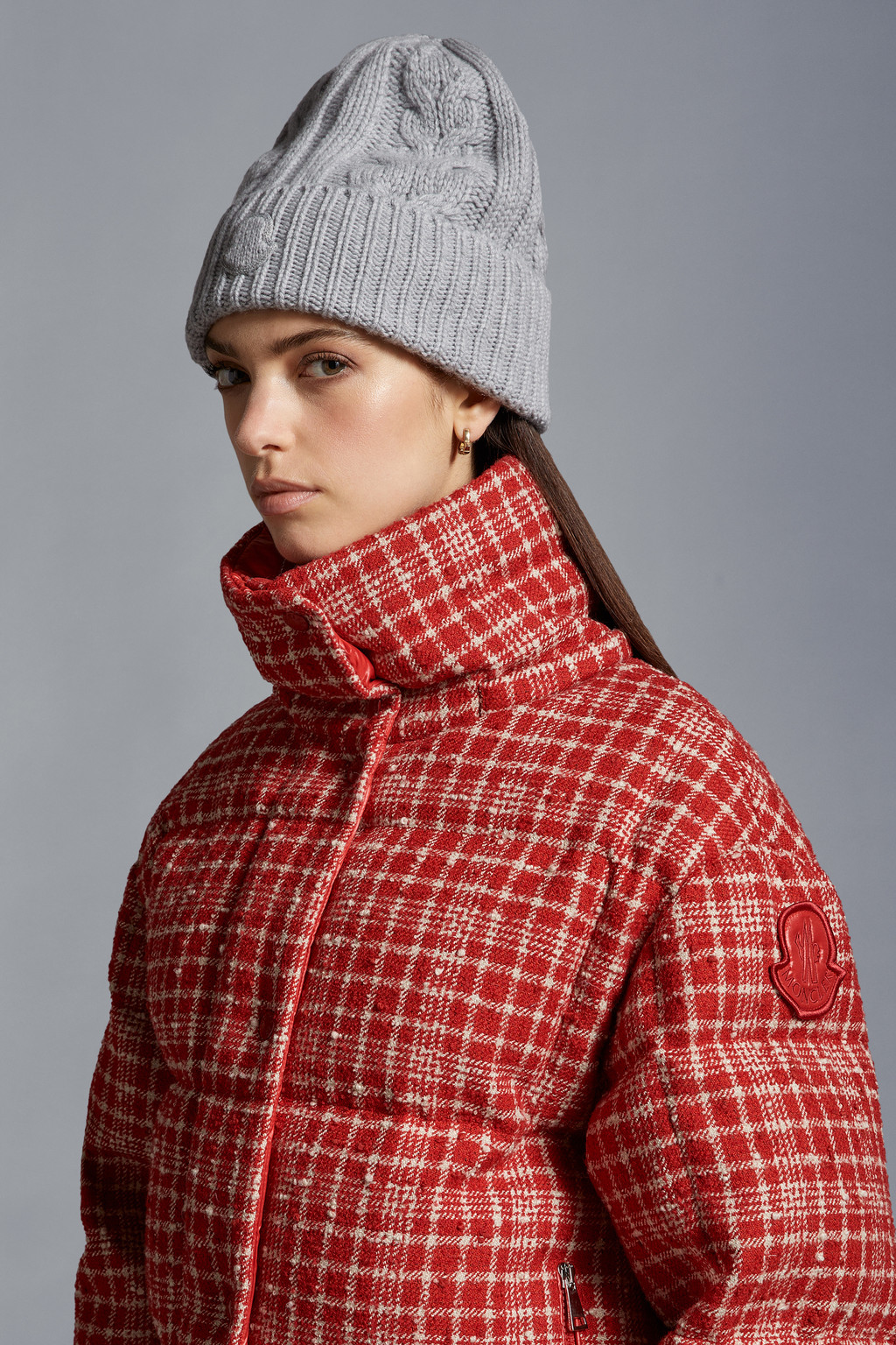 Cable Knit Cashmere Beanie