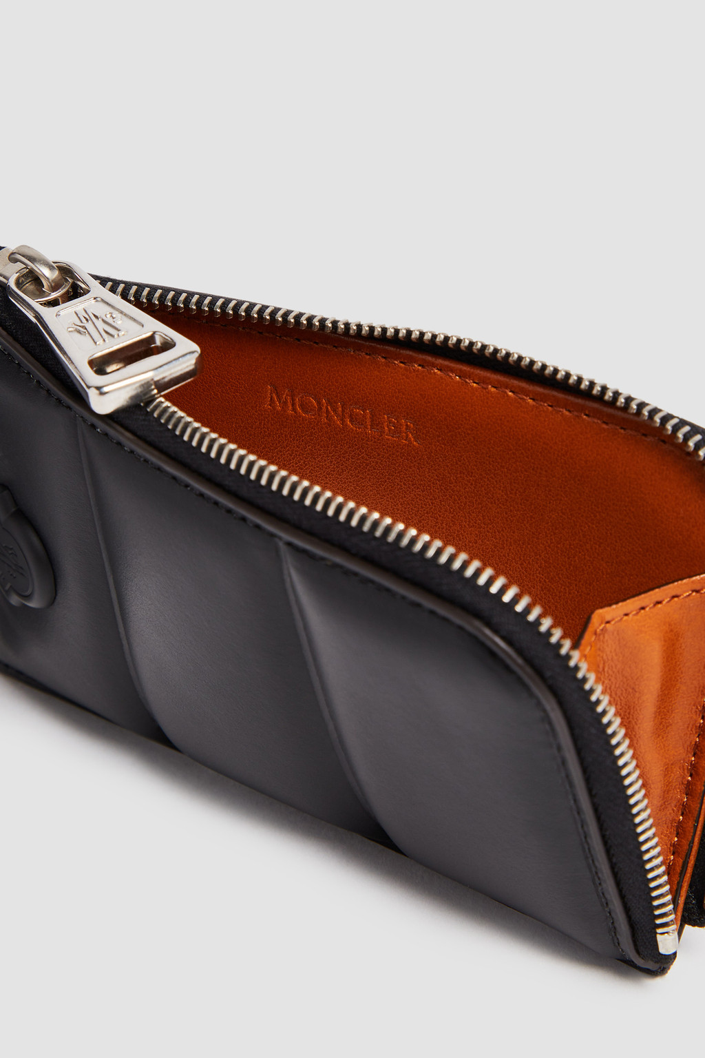 Quilted Leather Card Holder