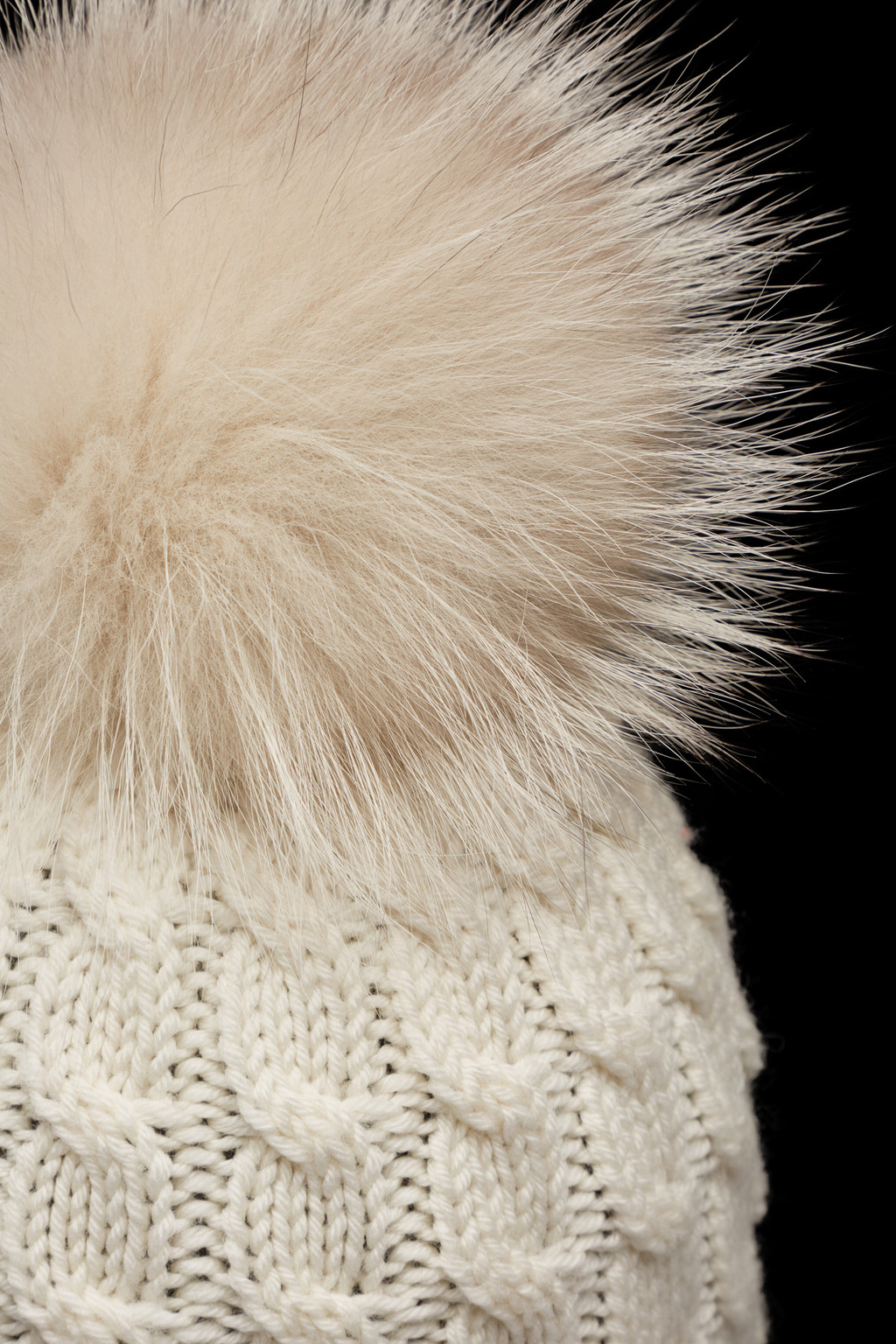 Wool Beanie With Pom Pom