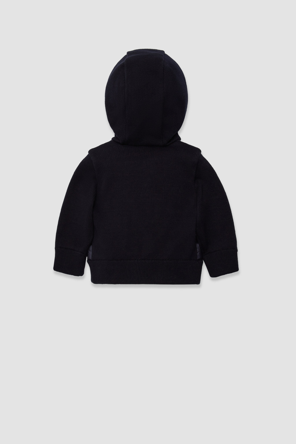 Padded Zip-Up Cotton Hoodie