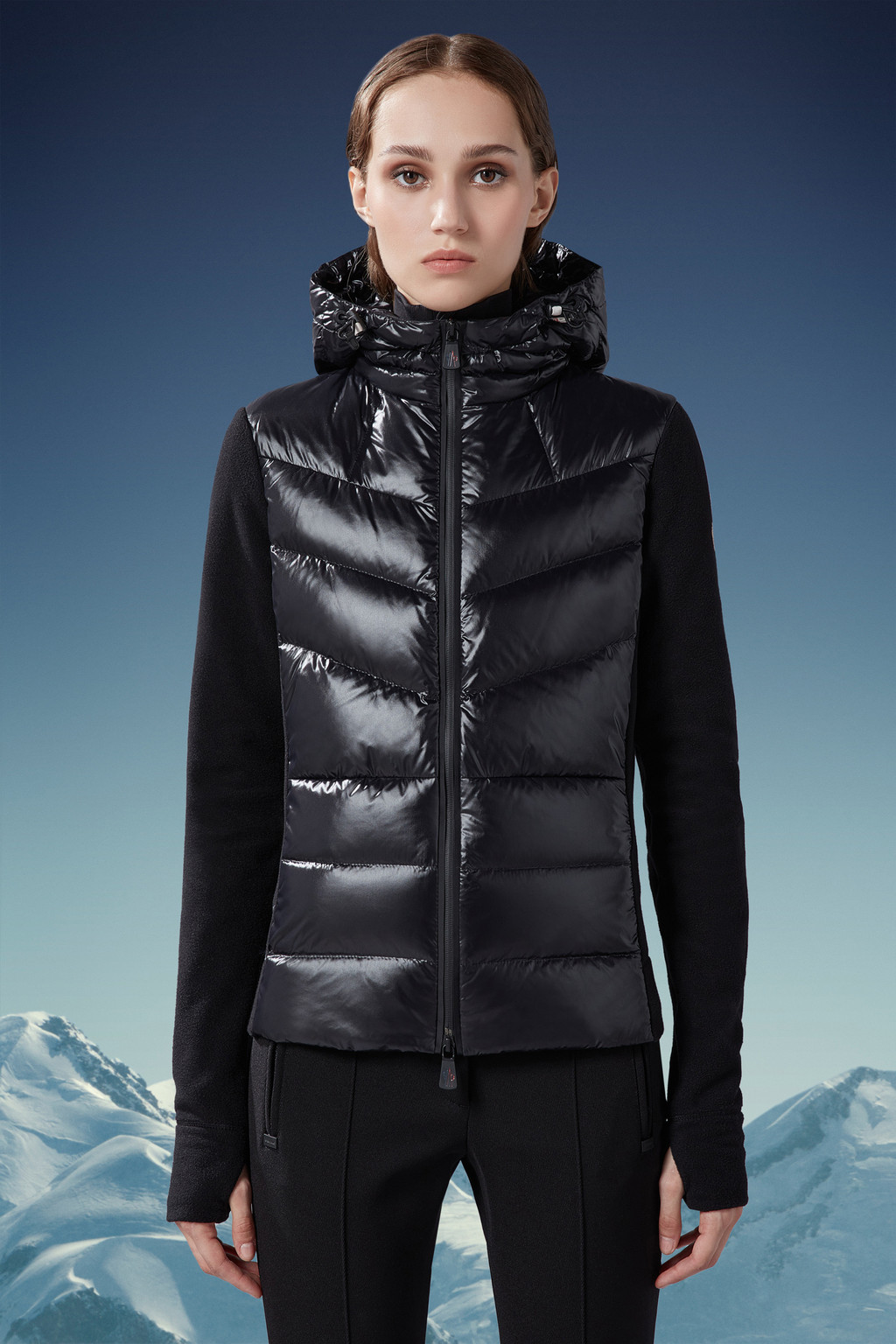 Padded Fleece Hoodie