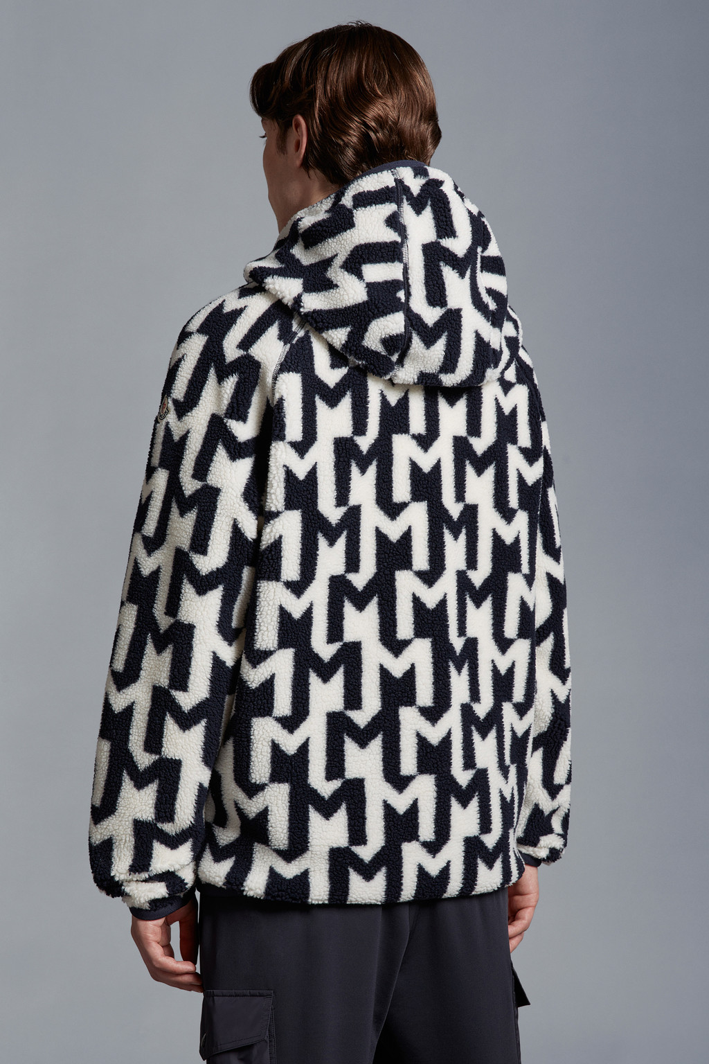 Monogram Zip-Up Hoodie