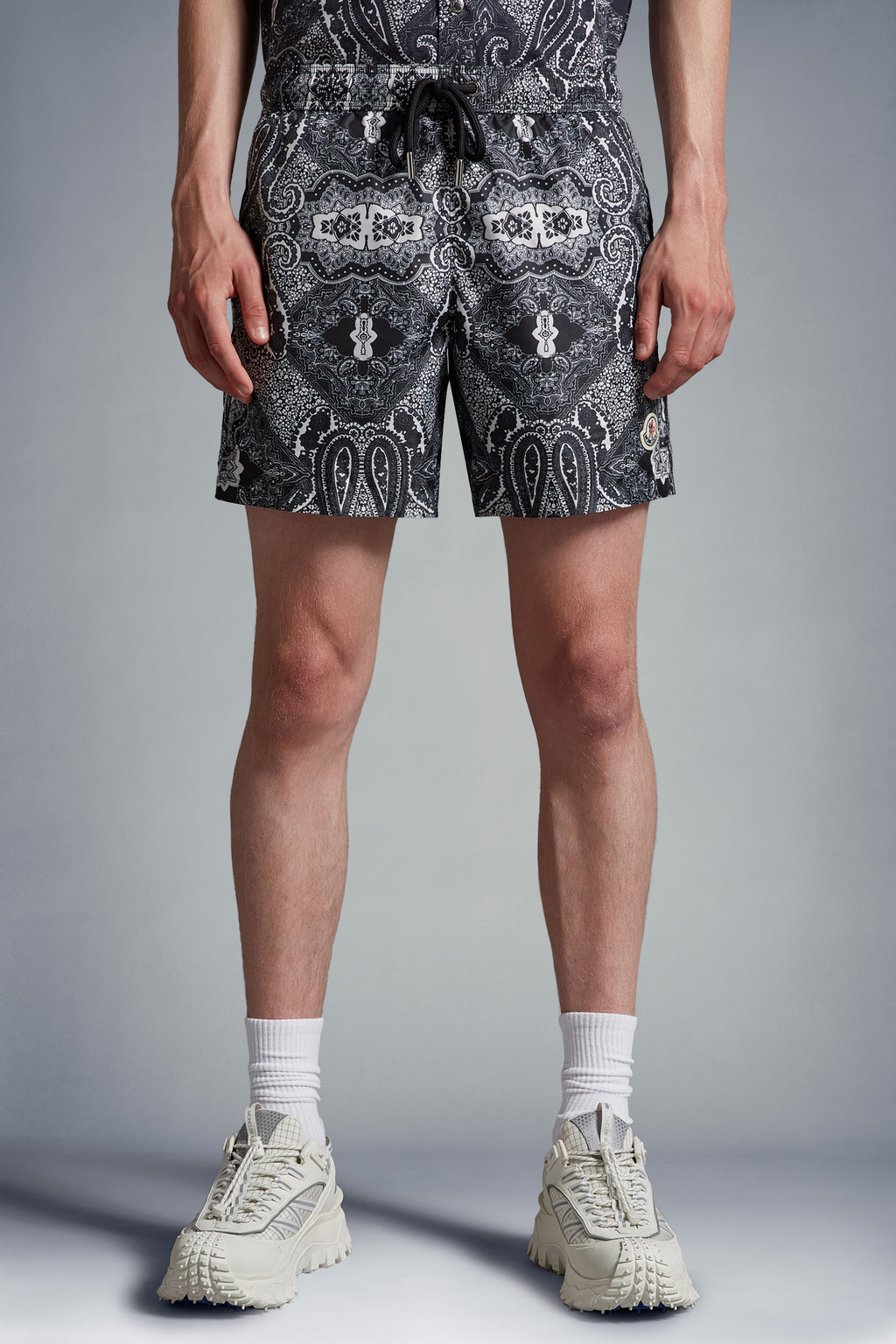Bandana Print Swim Shorts