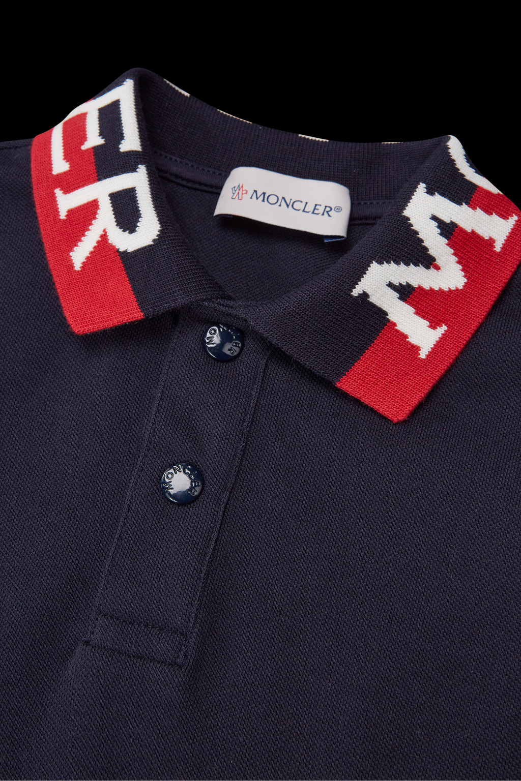Logo Long Sleeve Polo Shirt