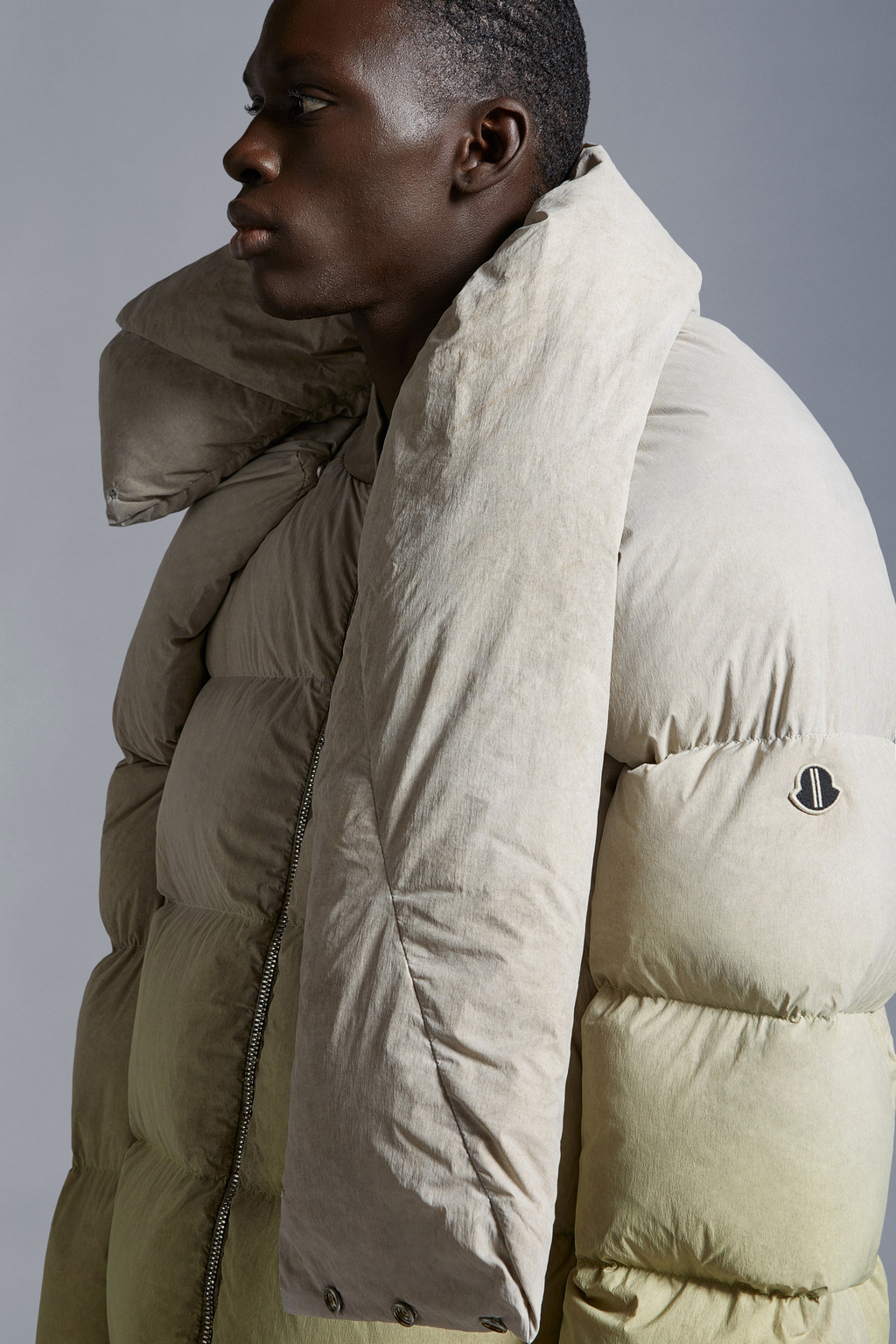 Convertible Long Down Jacket