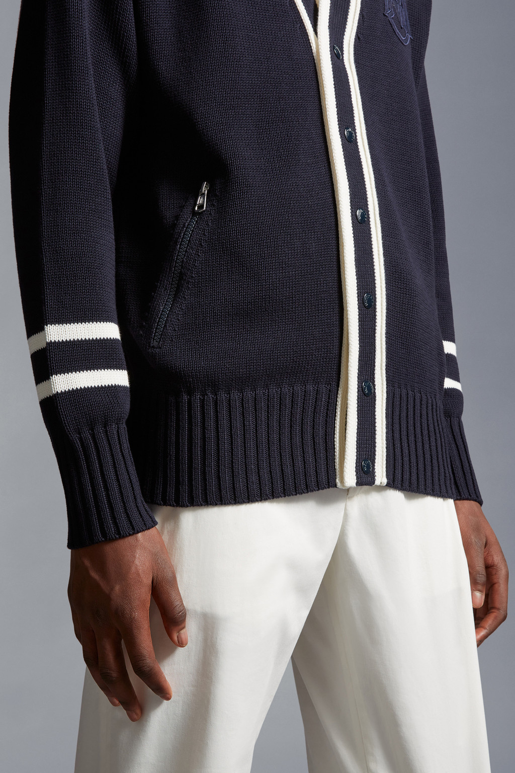 Monogram Cotton Cardigan